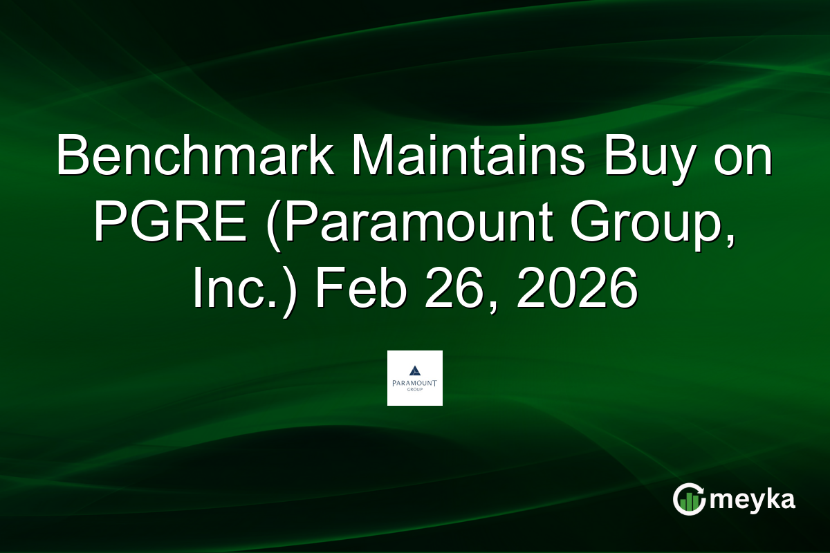 benchmark-maintains-buy-on-pgre-(paramount-group,-inc.)-feb-26,-2026
