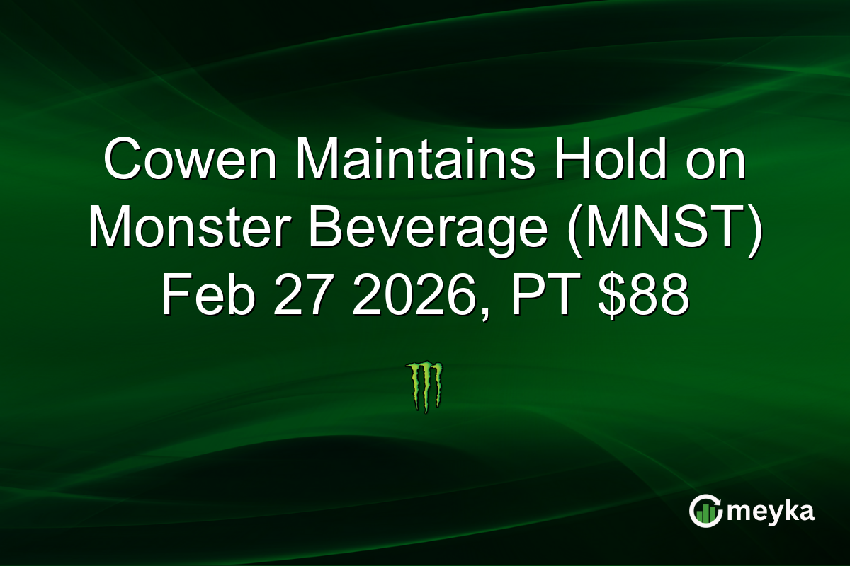 cowen-maintains-hold-on-monster-beverage-(mnst)-feb-27-2026,-pt-$88