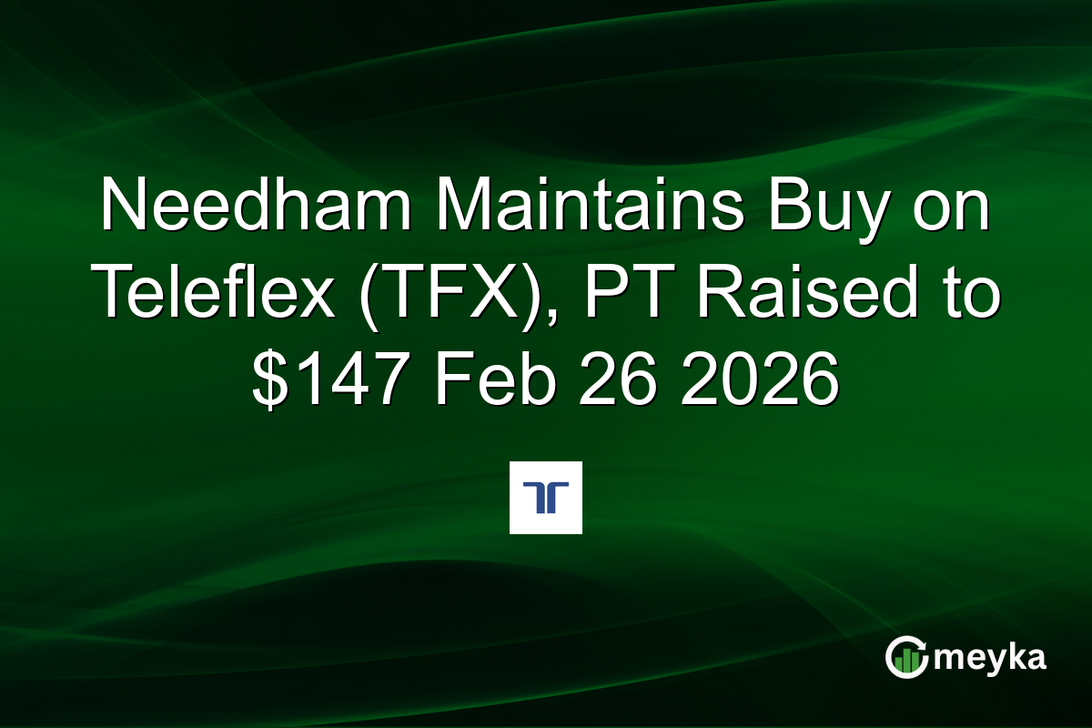 needham-maintains-buy-on-teleflex-(tfx),-pt-raised-to-$147-feb-26-2026