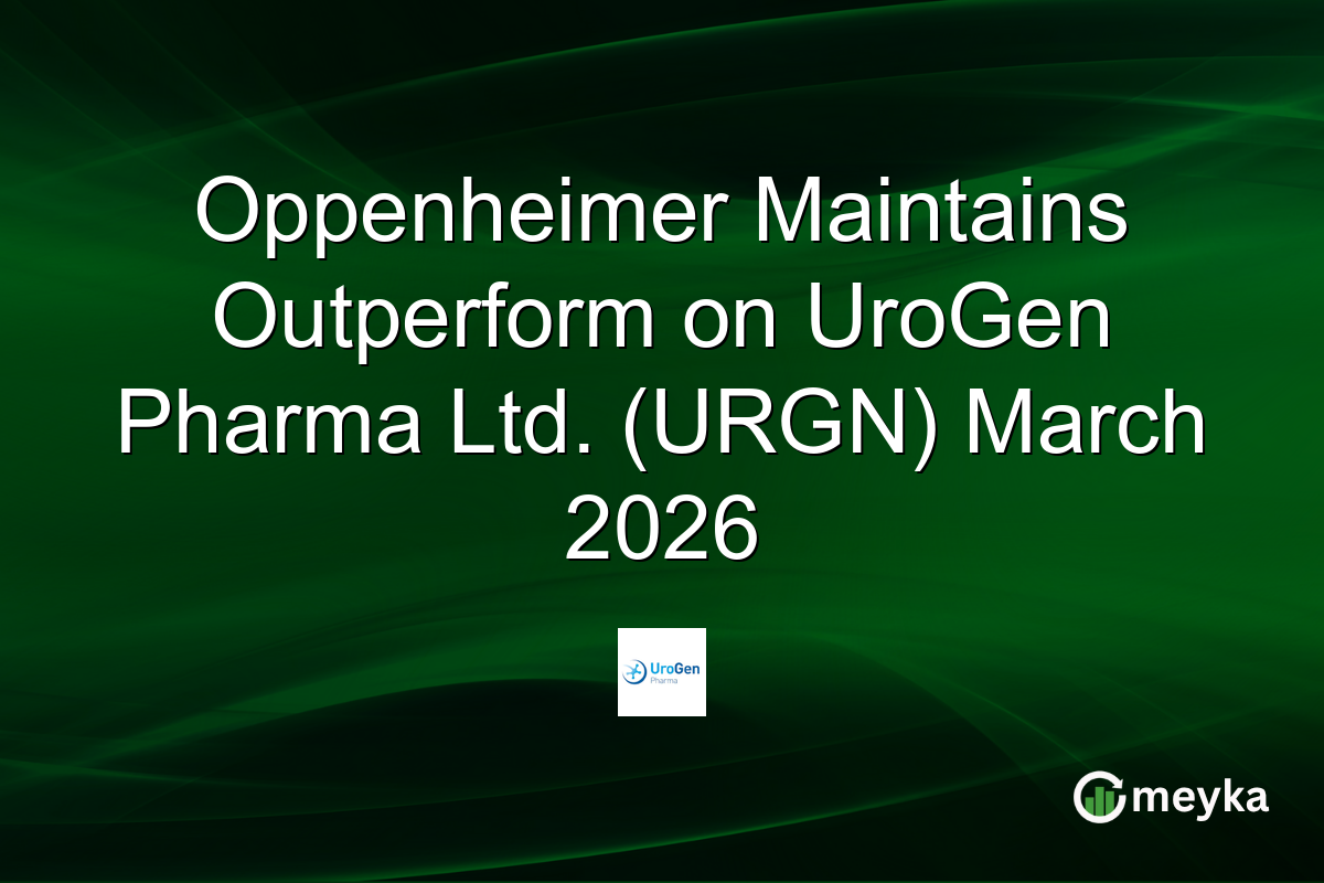 oppenheimer-maintains-outperform-on-urogen-pharma-ltd.-(urgn)-march-2026
