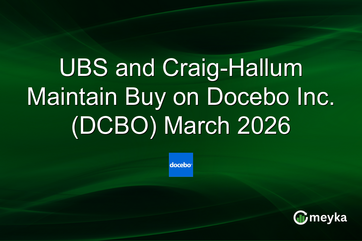 ubs-and-craig-hallum-maintain-buy-on-docebo-inc.-(dcbo)-march-2026
