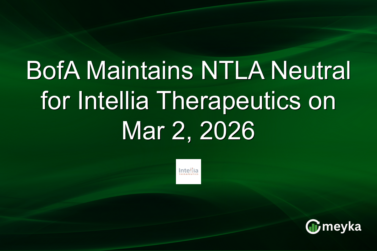 bofa-maintains-ntla-neutral-for-intellia-therapeutics-on-mar-2,-2026