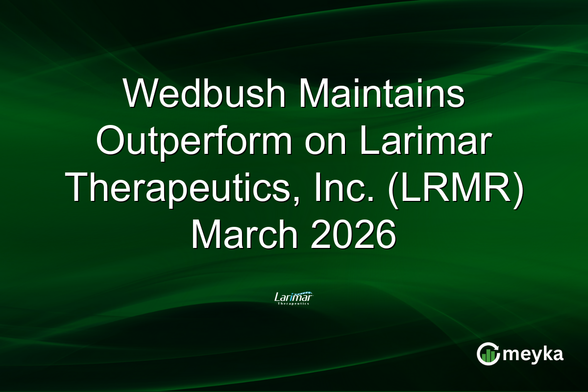 wedbush-maintains-outperform-on-larimar-therapeutics,-inc.-(lrmr)-march-2026