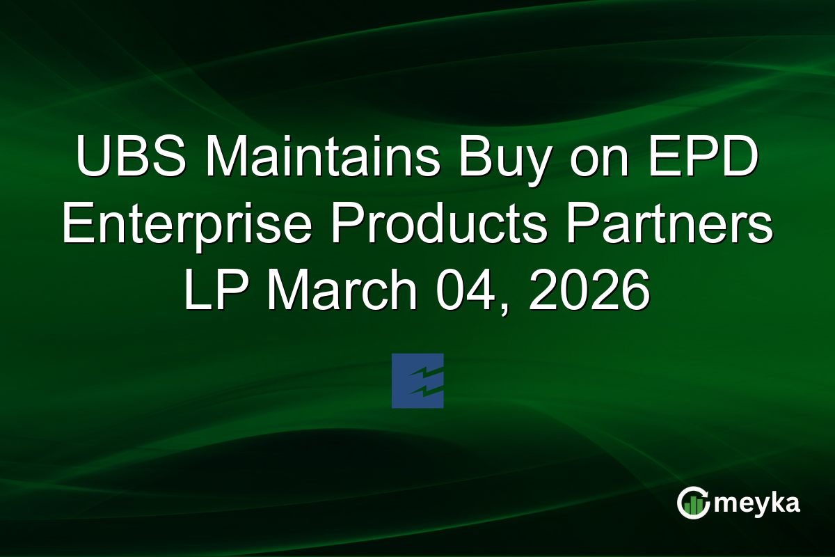 ubs-maintains-buy-on-epd-enterprise-products-partners-lp-march-04,-2026