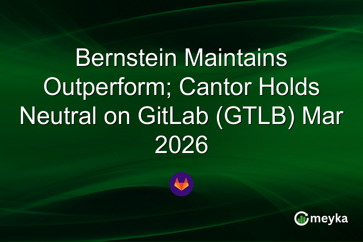 bernstein-maintains-outperform;-cantor-holds-neutral-on-gitlab-(gtlb)-mar-2026