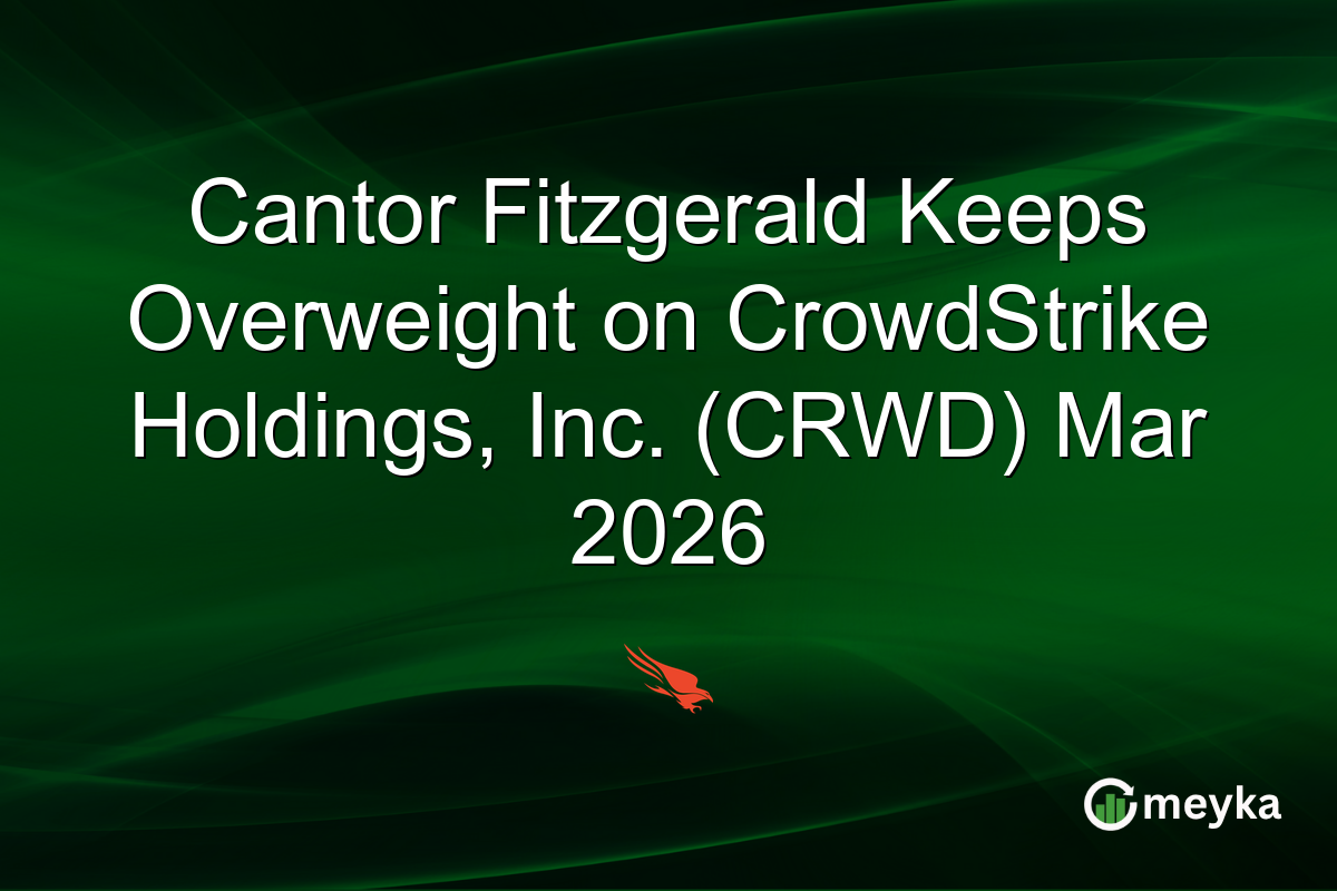 cantor-fitzgerald-keeps-overweight-on-crowdstrike-holdings,-inc.-(crwd)-mar-2026