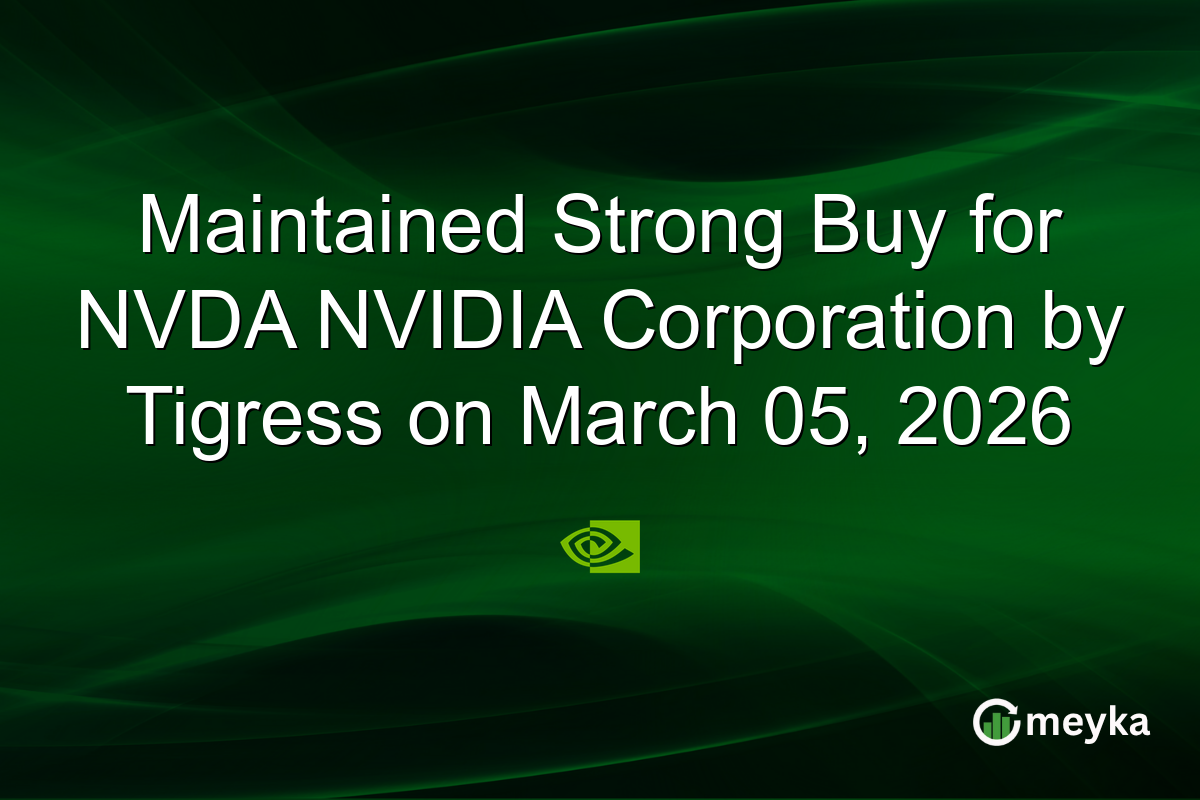 maintained-strong-buy-for-nvda-nvidia-corporation-by-tigress-on-march-05,-2026