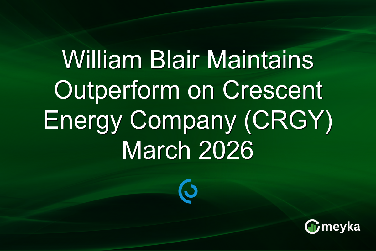william-blair-maintains-outperform-on-crescent-energy-company-(crgy)-march-2026