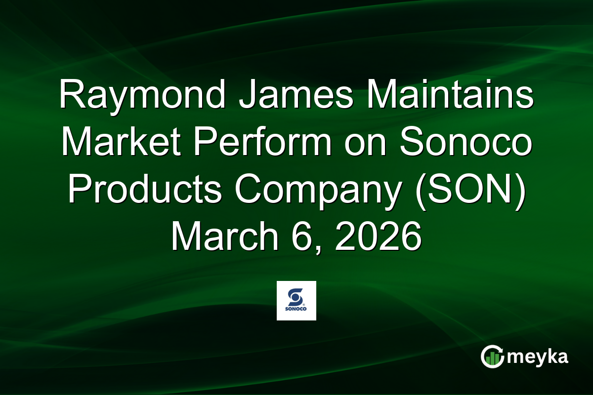 raymond-james-maintains-market-perform-on-sonoco-products-company-(son)-march-6,-2026