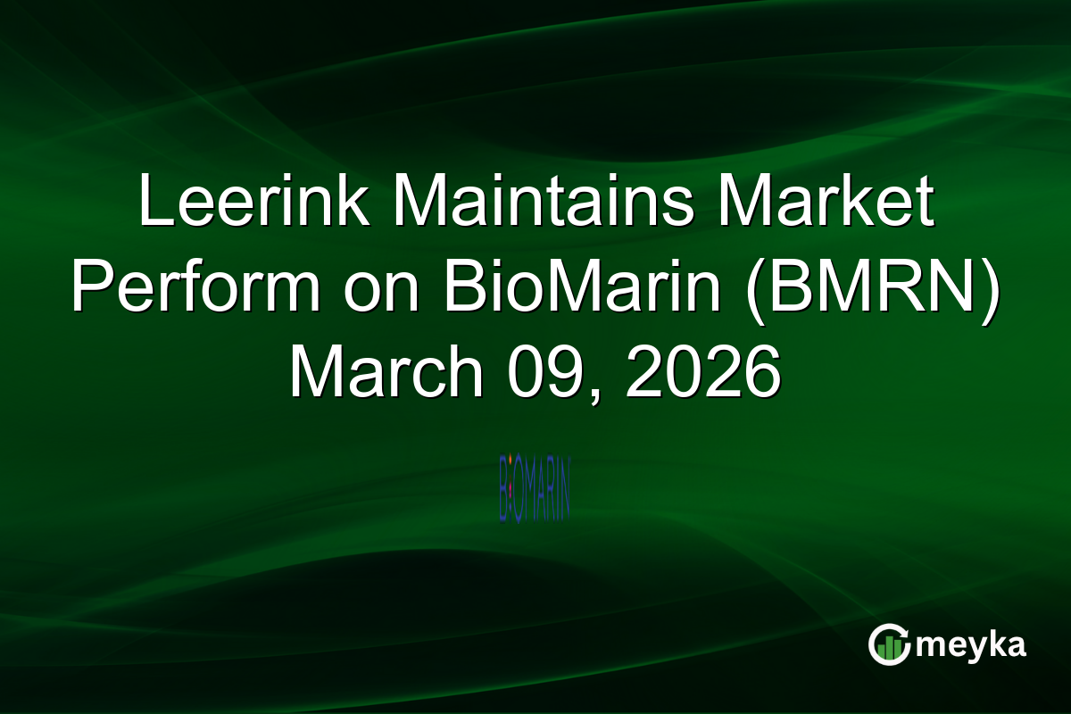 leerink-maintains-market-perform-on-biomarin-(bmrn)-march-09,-2026