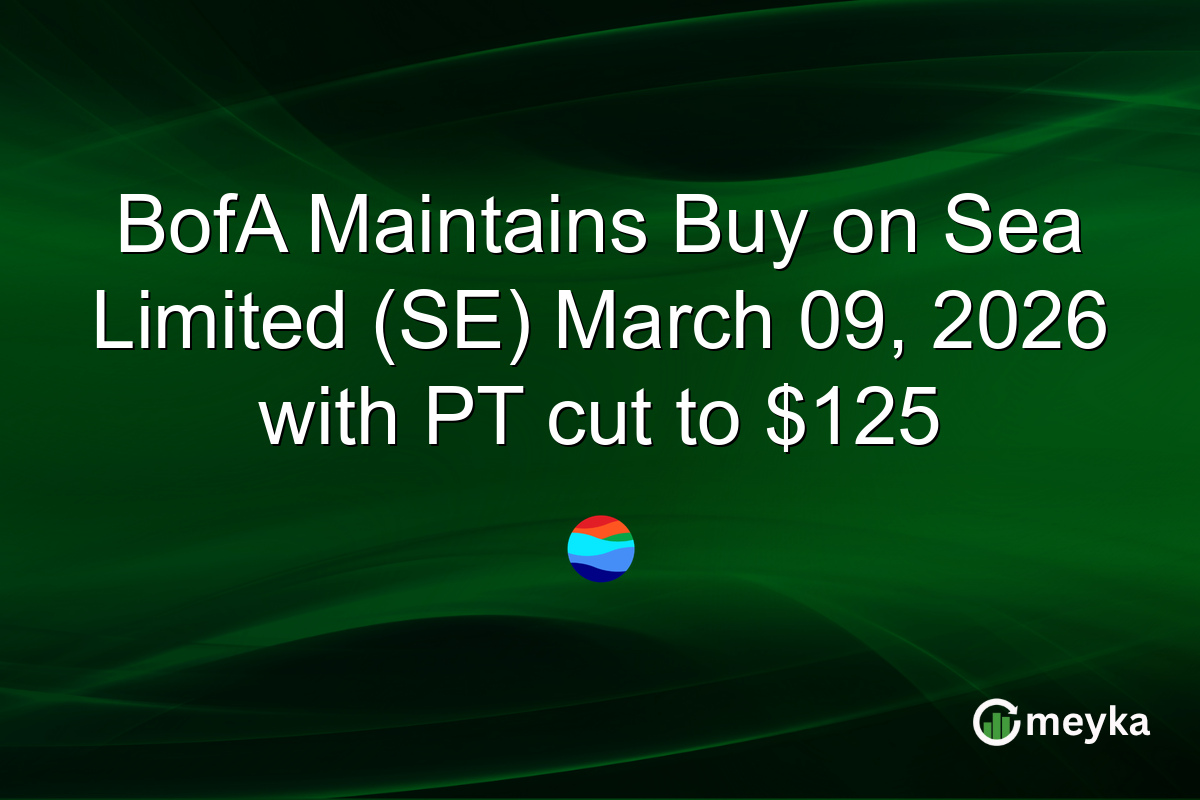 bofa-maintains-buy-on-sea-limited-(se)-march-09,-2026-with-pt-cut-to-$125