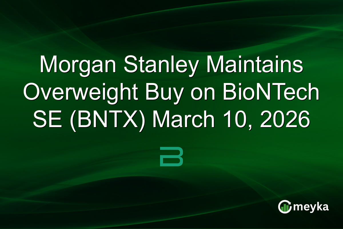 morgan-stanley-maintains-overweight-buy-on-biontech-se-(bntx)-march-10,-2026