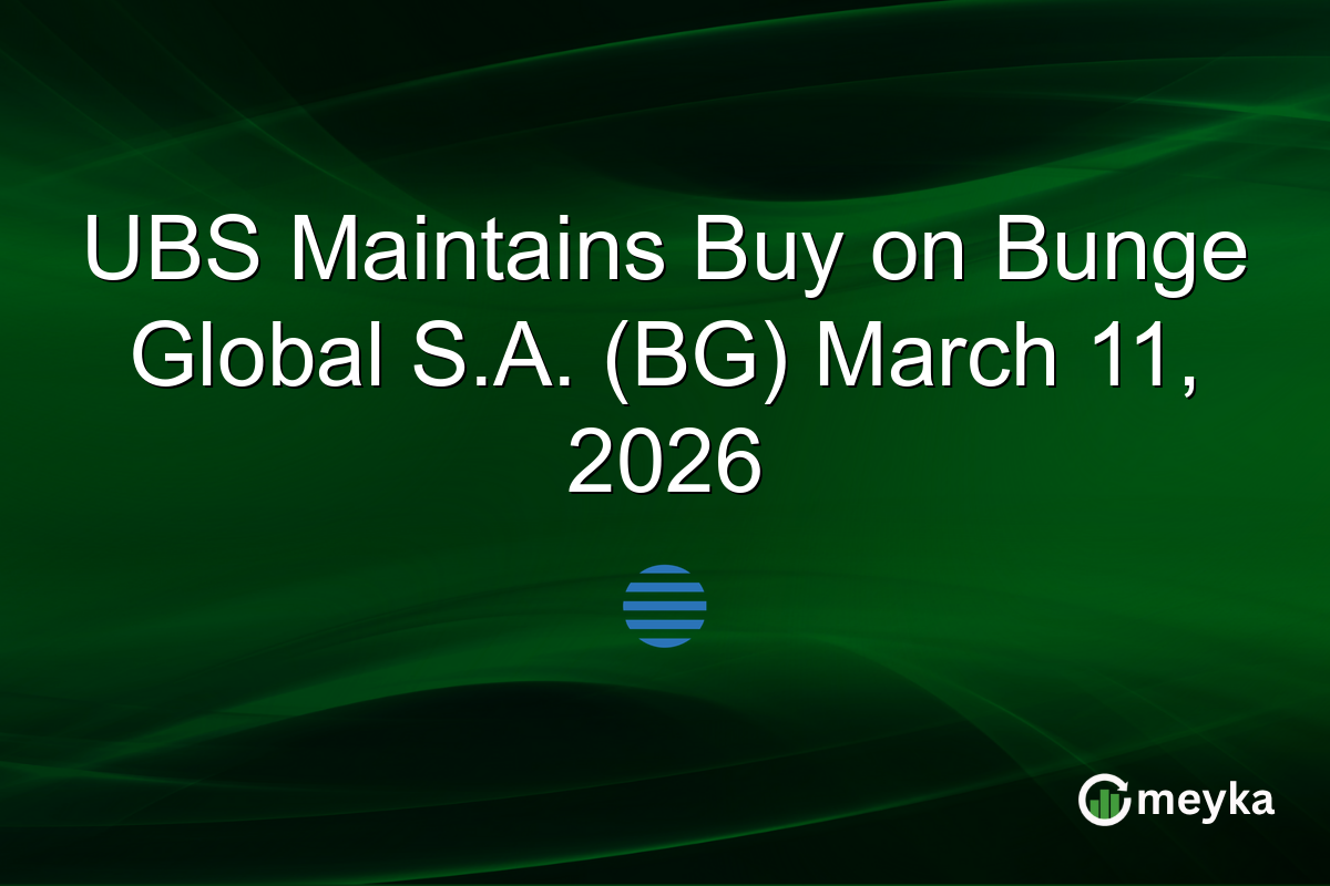 ubs-maintains-buy-on-bunge-global-sa.-(bg)-march-11,-2026