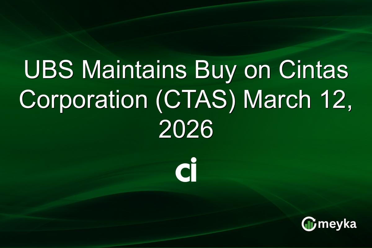 ubs-maintains-buy-on-cintas-corporation-(ctas)-march-12,-2026