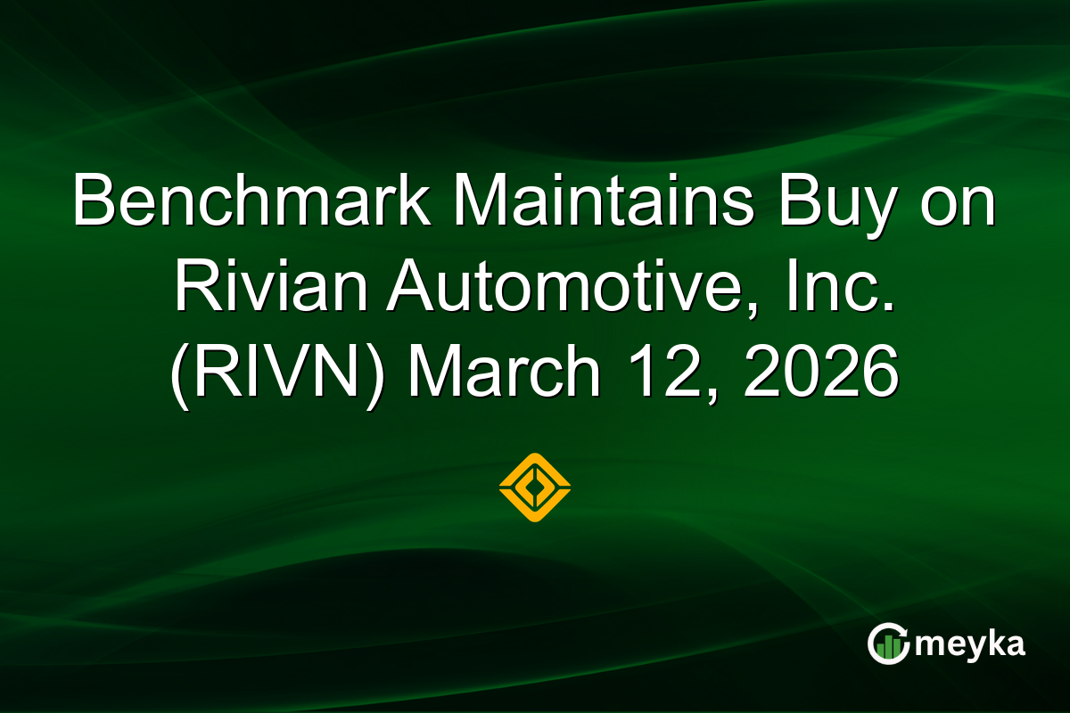 benchmark-maintains-buy-on-rivian-automotive,-inc.-(rivn)-march-12,-2026