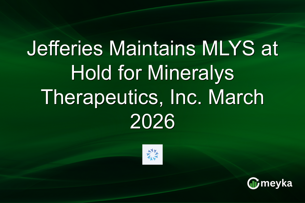 jefferies-maintains-mlys-at-hold-for-mineralys-therapeutics,-inc.-march-2026