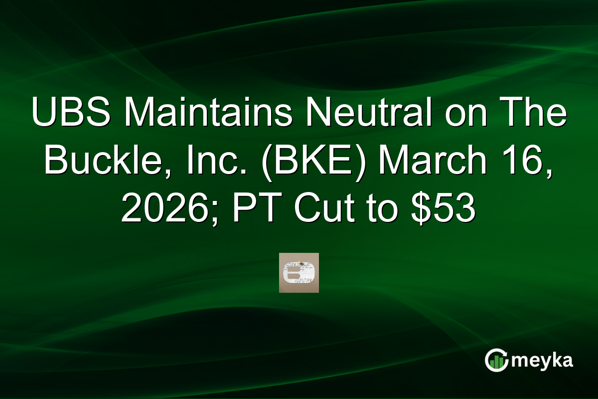 ubs-maintains-neutral-on-the-buckle,-inc.-(bke)-march-16,-2026;-pt-cut-to-$53
