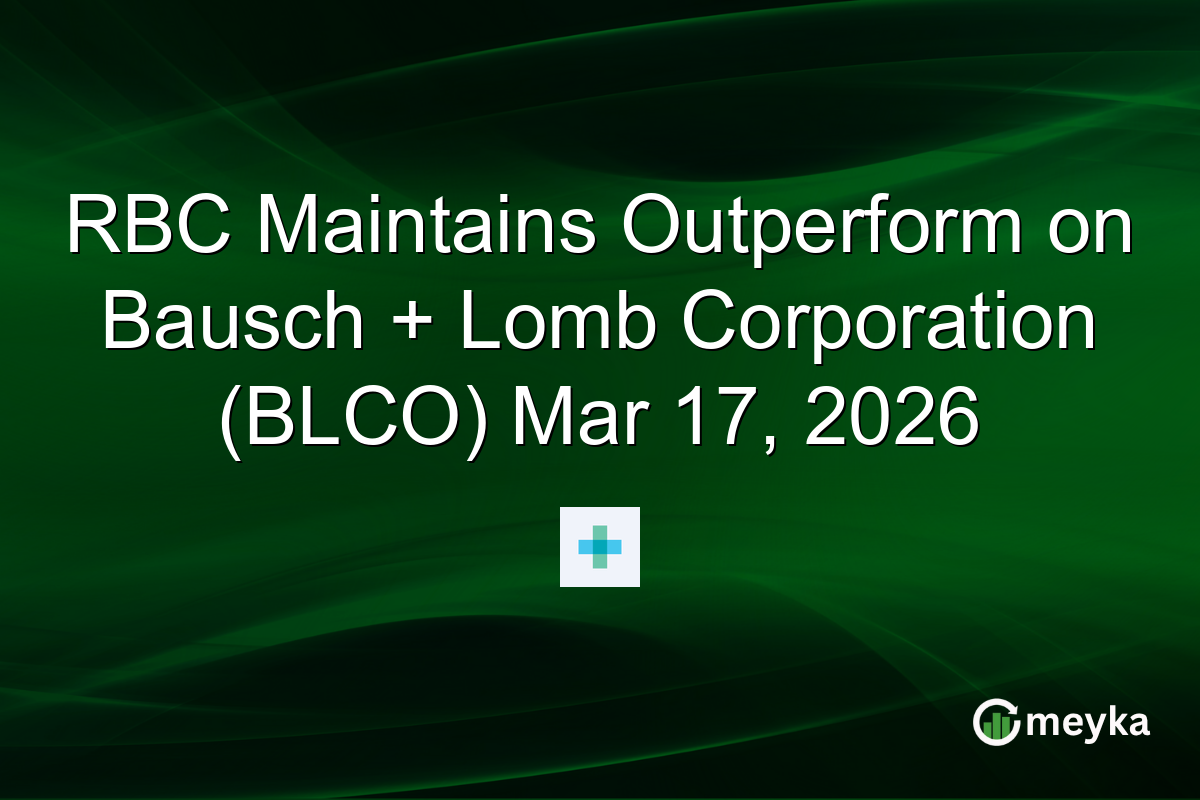 rbc-maintains-outperform-on-bausch-+-lomb-corporation-(blco)-mar-17,-2026