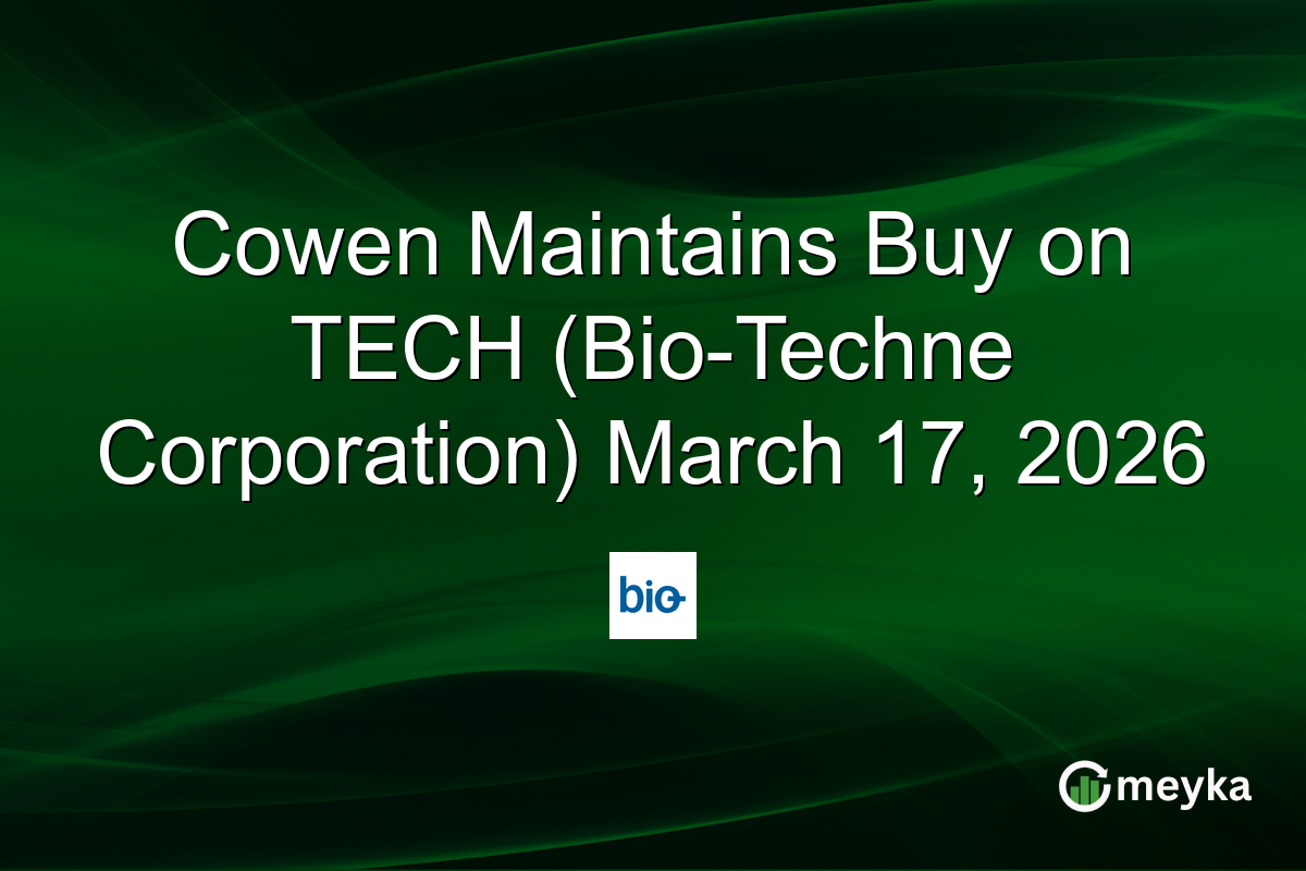 cowen-maintains-buy-on-tech-(bio-techne-corporation)-march-17,-2026