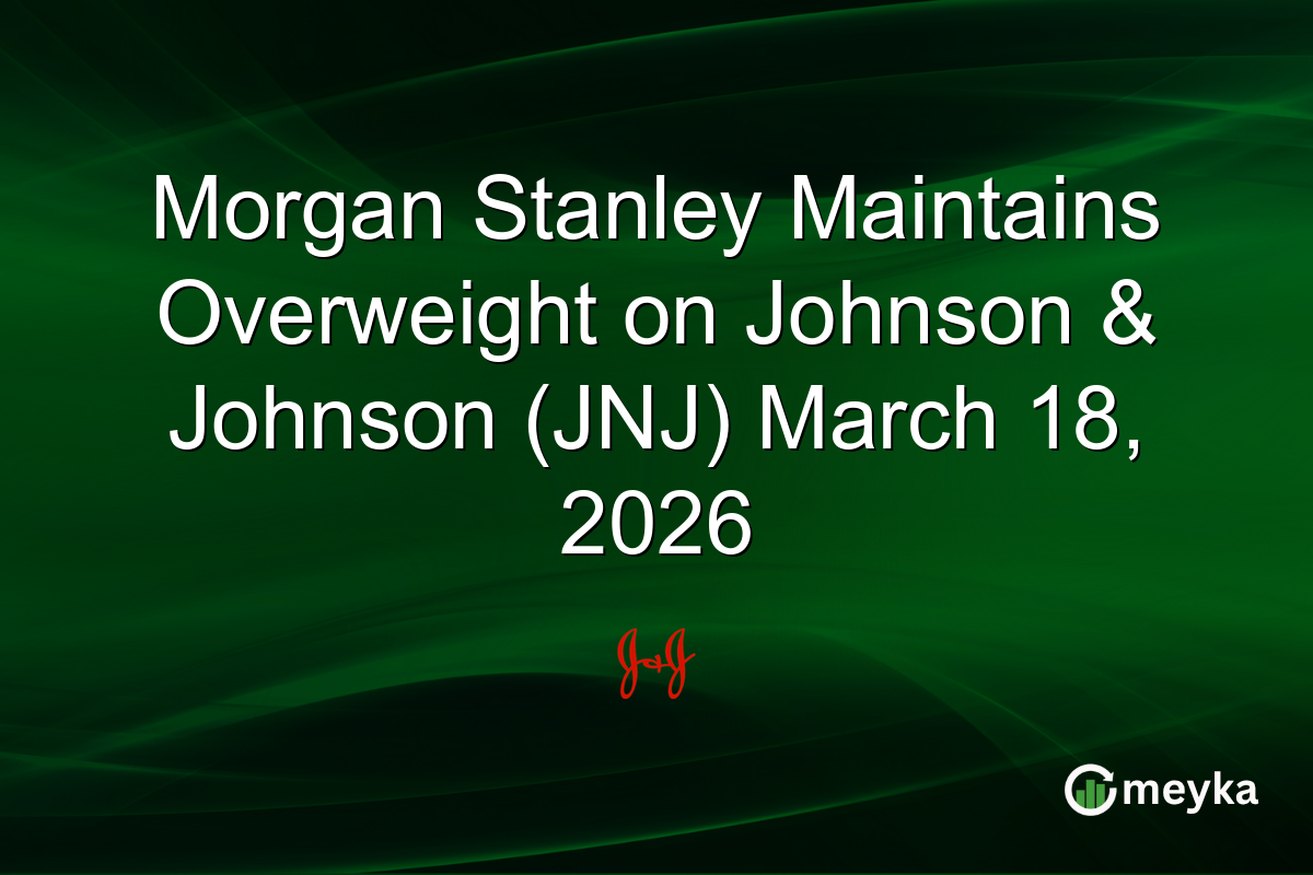 morgan-stanley-maintains-overweight-on-johnson-&-johnson-(jnj)-march-18,-2026