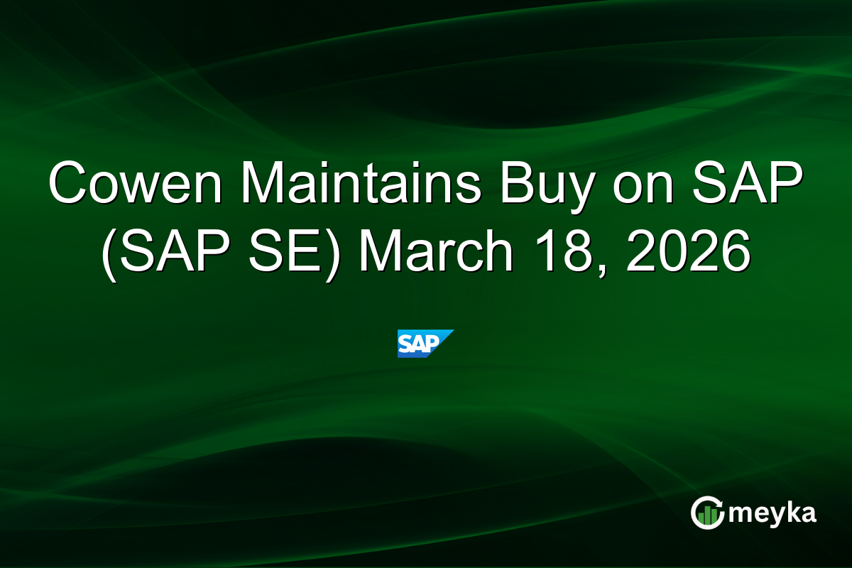cowen-maintains-buy-on-sap-(sap-se)-march-18,-2026