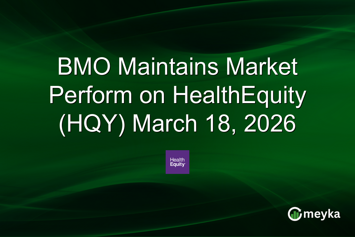 bmo-maintains-market-perform-on-healthequity-(hqy)-march-18,-2026