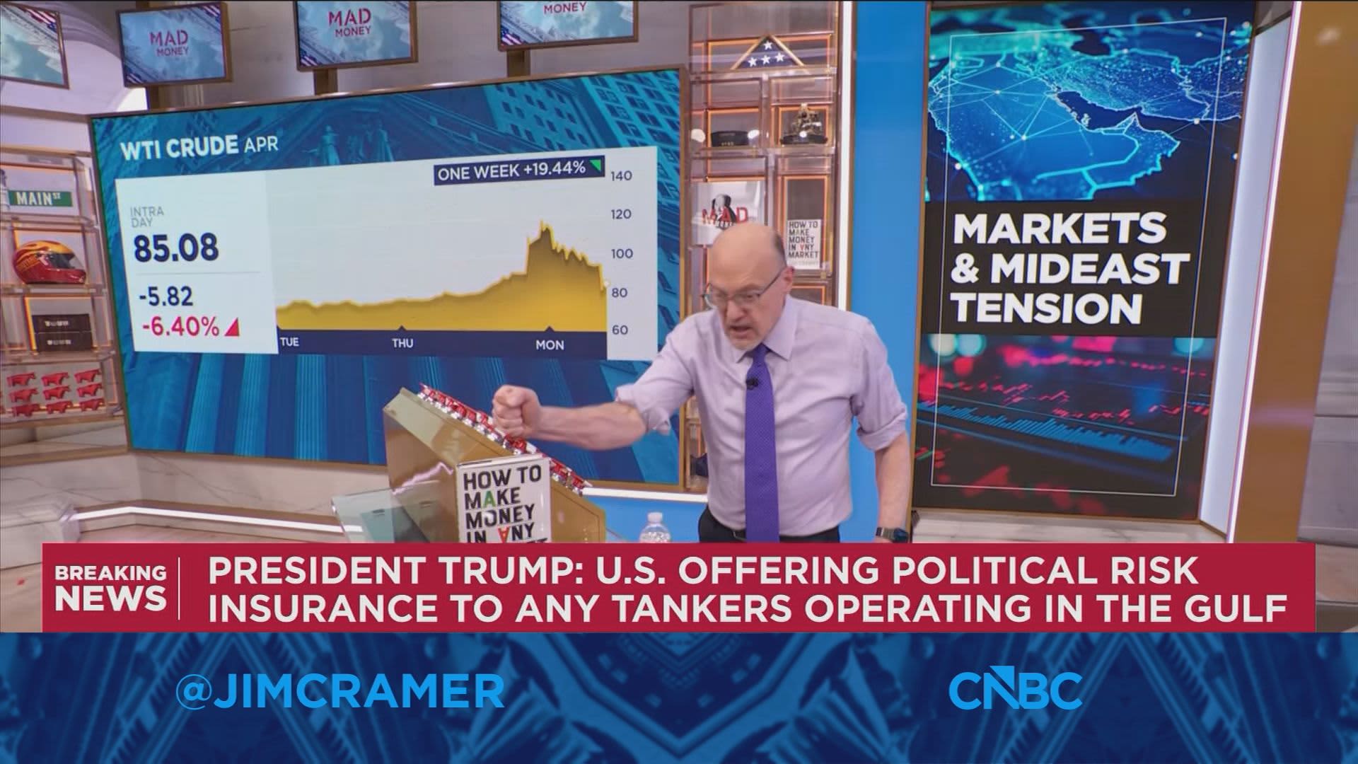 Jim Cramer lays out four things that need to happen in Iran for markets to normalize