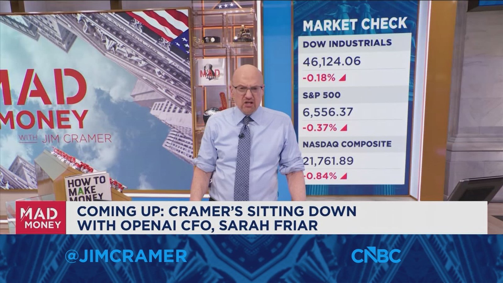 Sometimes you need to sit on your hands and watch the decline in software stocks, says Jim Cramer
