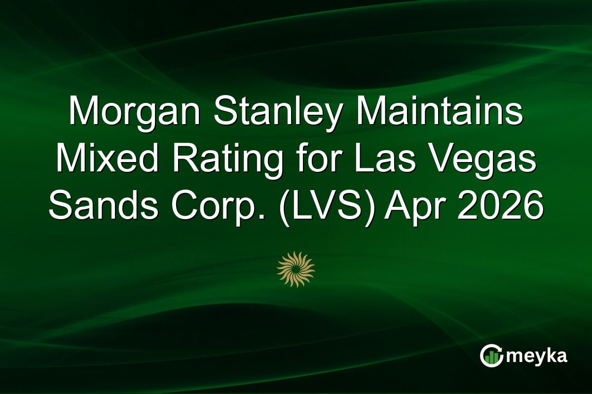morgan-stanley-maintains-mixed-rating-for-las-vegas-sands-corp.-(lvs)-apr-2026