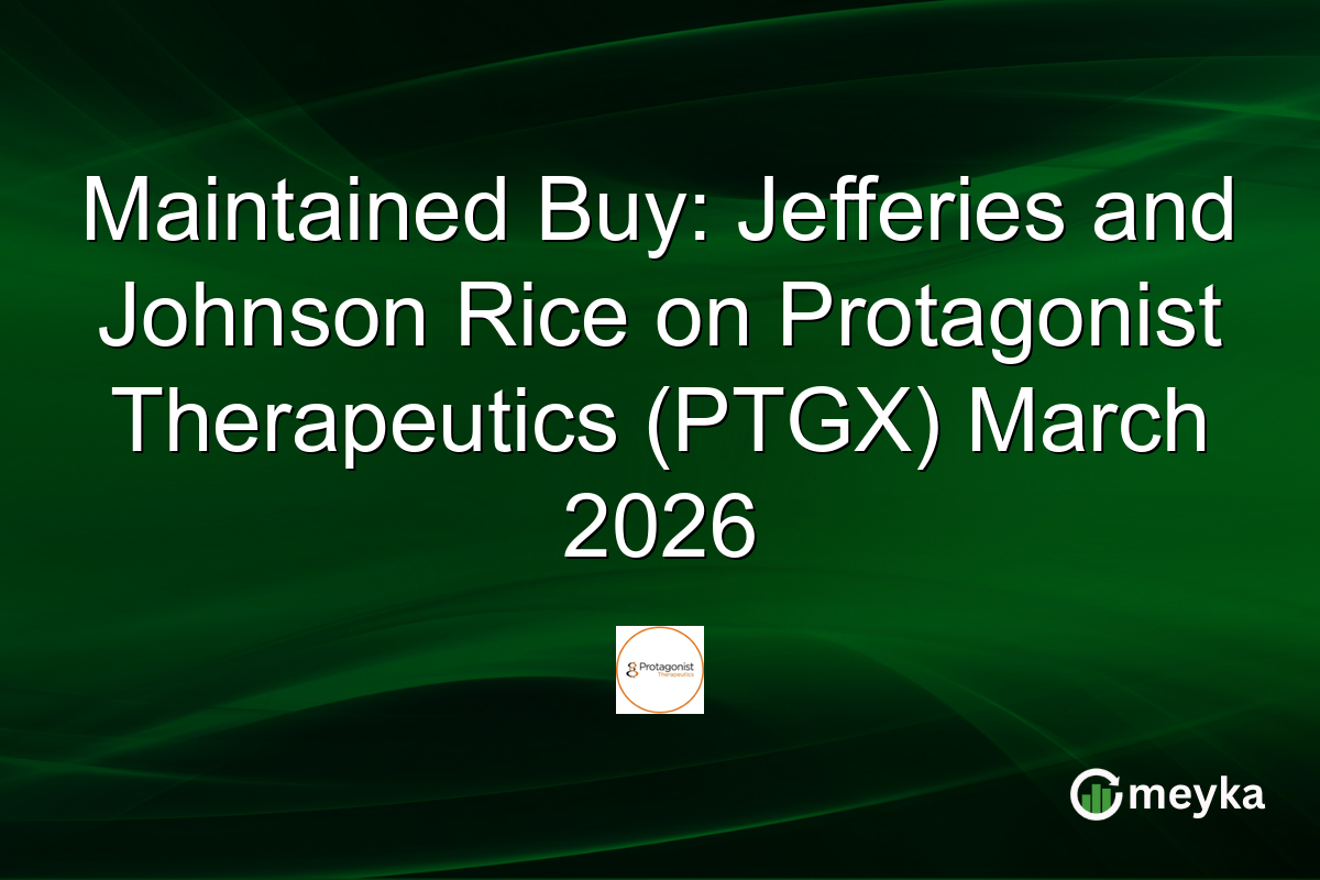 maintained-buy:-jefferies-and-johnson-rice-on-protagonist-therapeutics-(ptgx)-march-2026