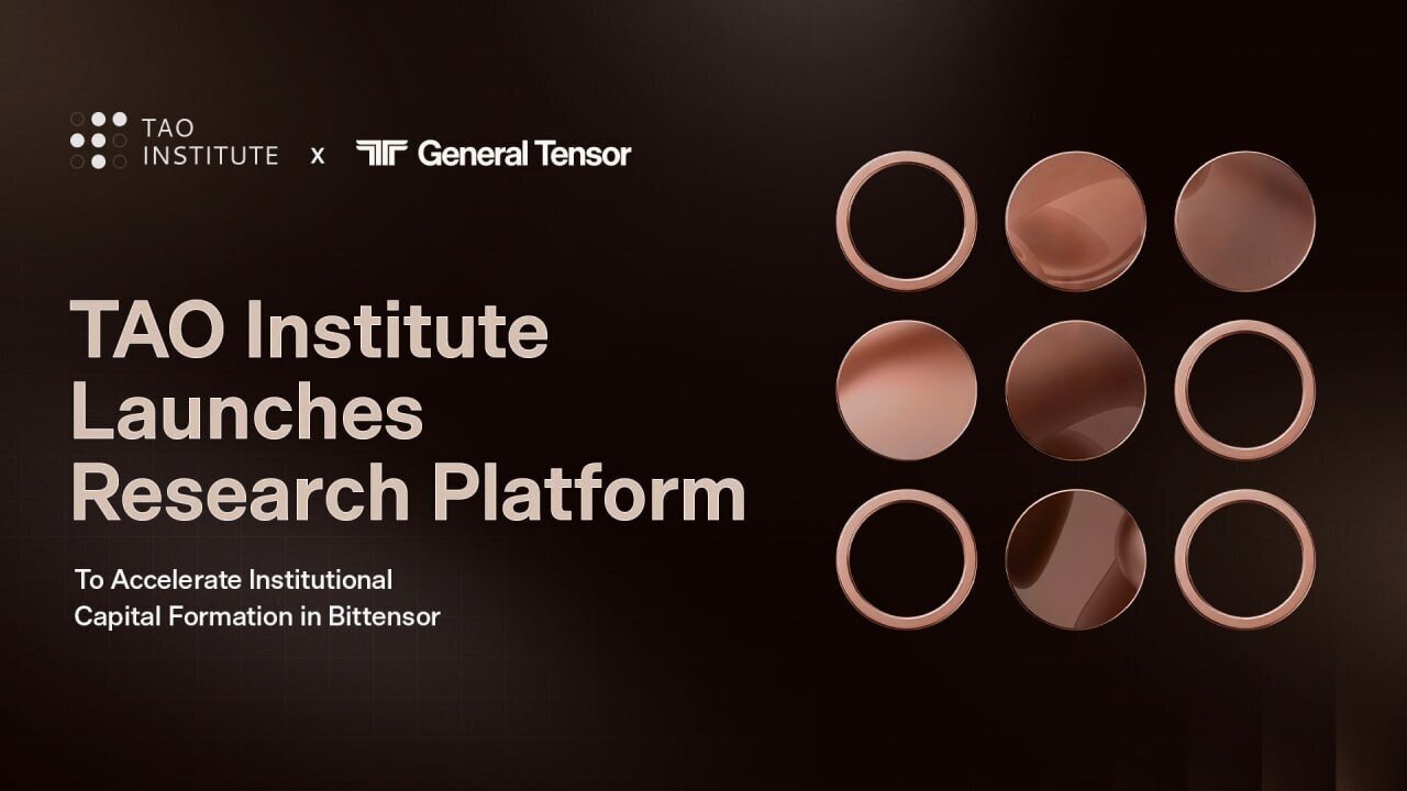 tao-institute-launches-research-platform-to-accelerate-institutional-capital-formation-in-bittensor