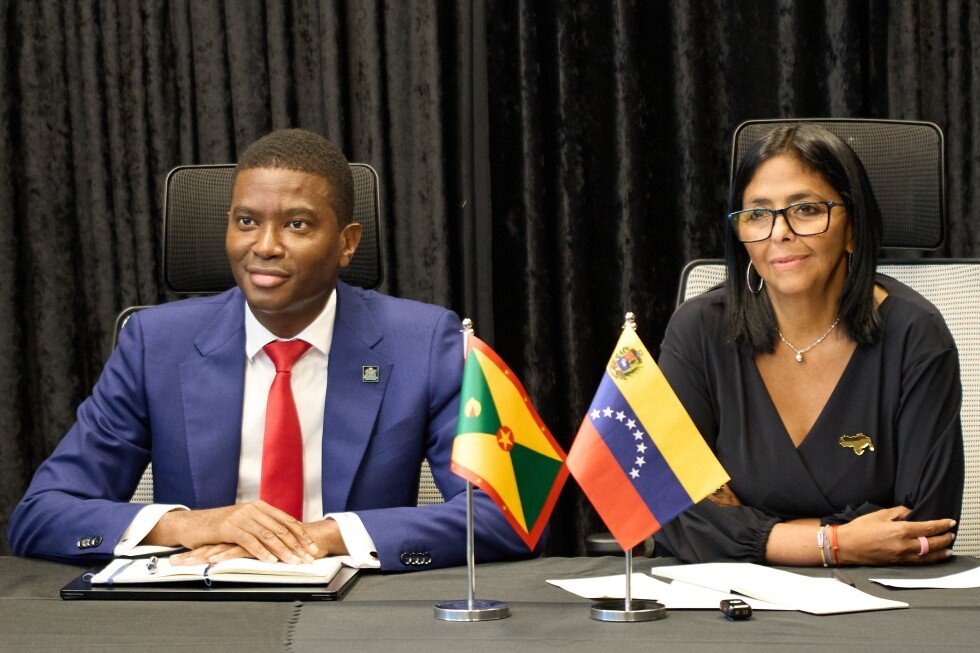 venezuela’s-rodriguez-wears-controversial-pin-that-riles-guyana