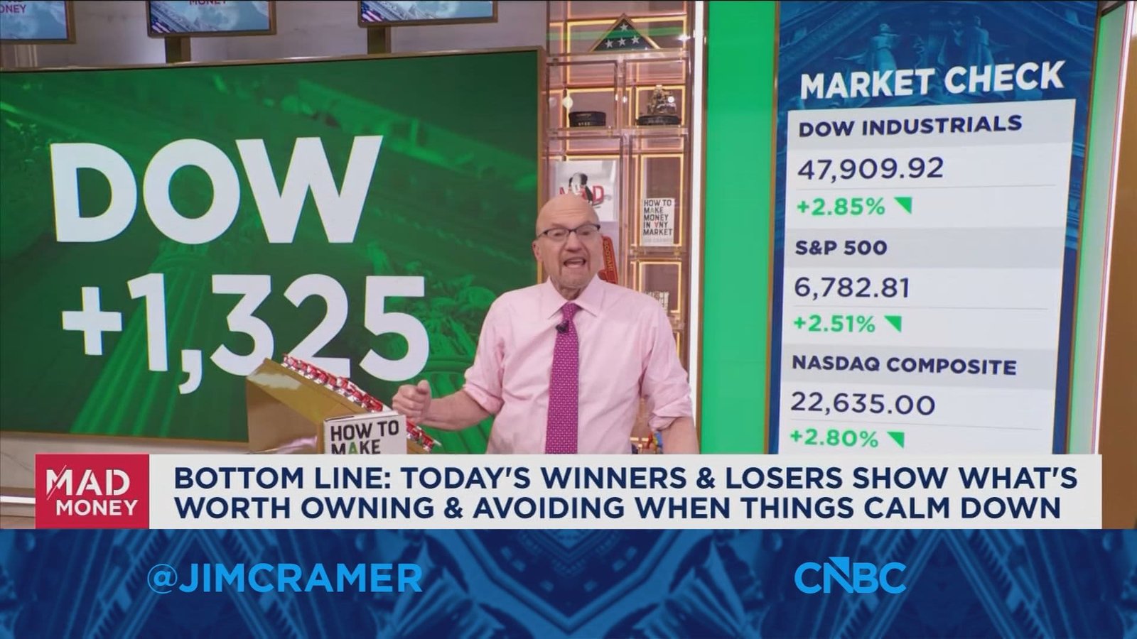 Jim Cramer on the stocks that did and did not rally on teh ceasefire news