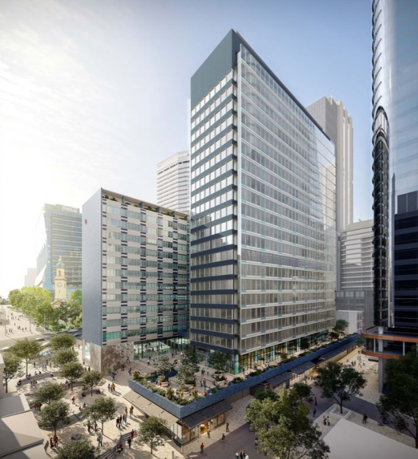 The planned makeover and expansion of the MLC Building in North Sydney