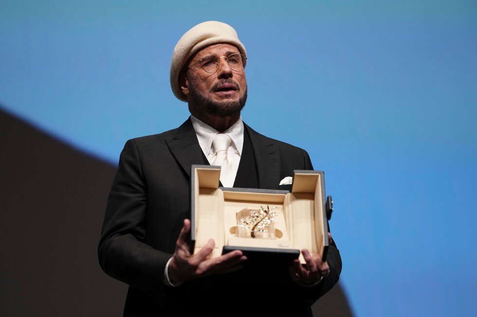 john-travolta-surprised-with-honorary-palme-d’or-in-cannes