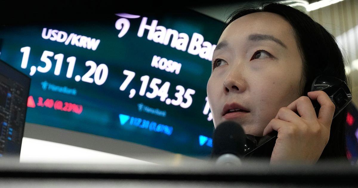 asian-shares-track-wall-street’s-retreat-as-bond-markets-crank-up-the-pressure