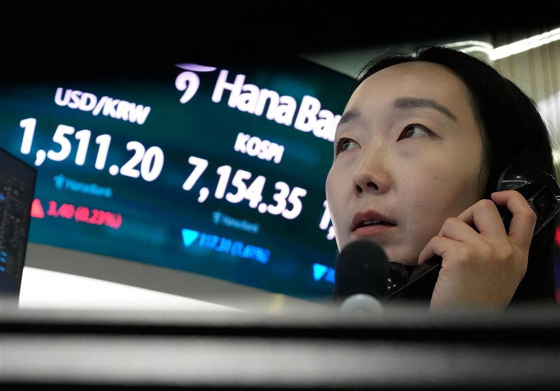 world-shares-track-wall-street’s-retreat-as-bond-markets-crank-up-the-pressure