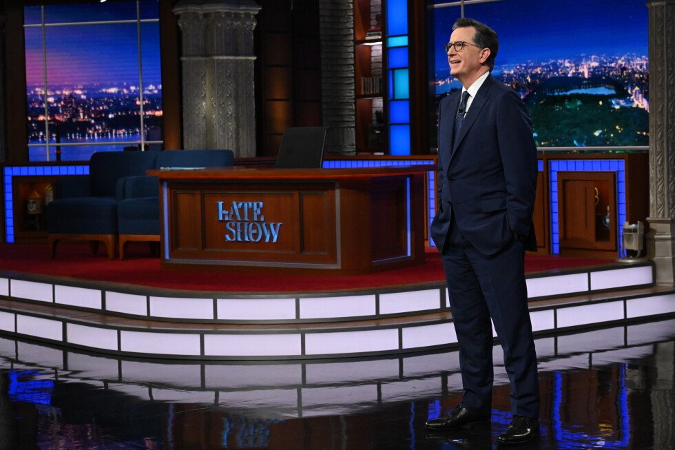 booted-from-cbs,-stephen-colbert-returns-to-tv-a-day-later-on-michigan-community-access