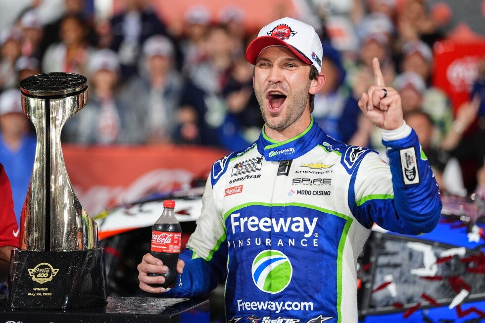 daniel-suarez-captures-emotional-coca-cola-600-after-nascar-honors-the-late-kyle-busch