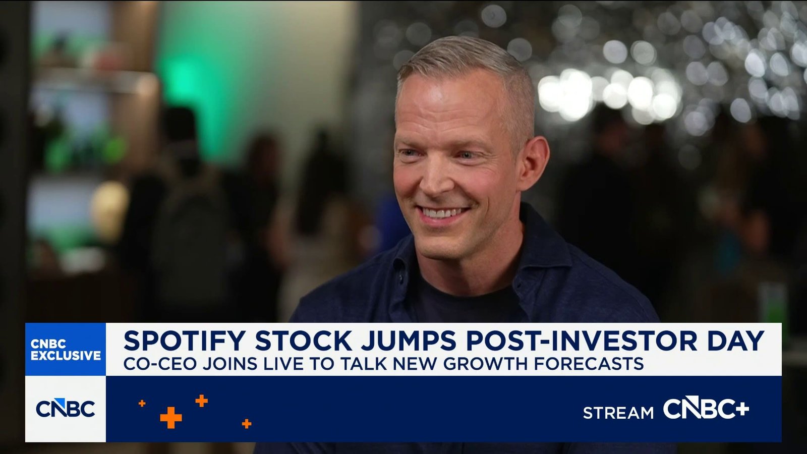 Spotify co-CEO talks AI partnership with UMG that will tap into existing music catalogs