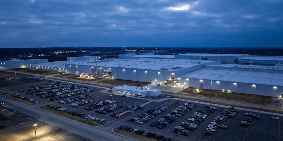 Ford's battery plant in Glendale, Kentucky.