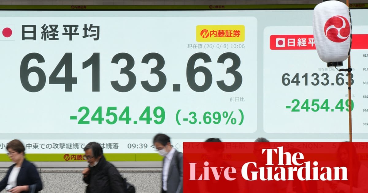stock-markets-fall-and-oil-jumps-as-middle-east-conflict-intensifies-and-ai-boom-falters