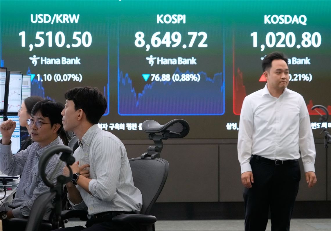 world-shares-are-mixed-and-oil-trades-below-$80-on-optimism-over-interim-us.-iran-war-deal
