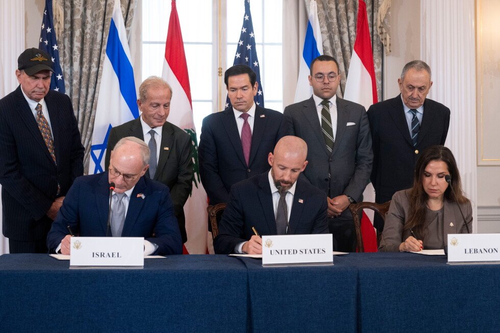 israel-and-lebanon-sign-framework-agreement-with-us-in-‘first-step’-toward-peace,-rubio-says