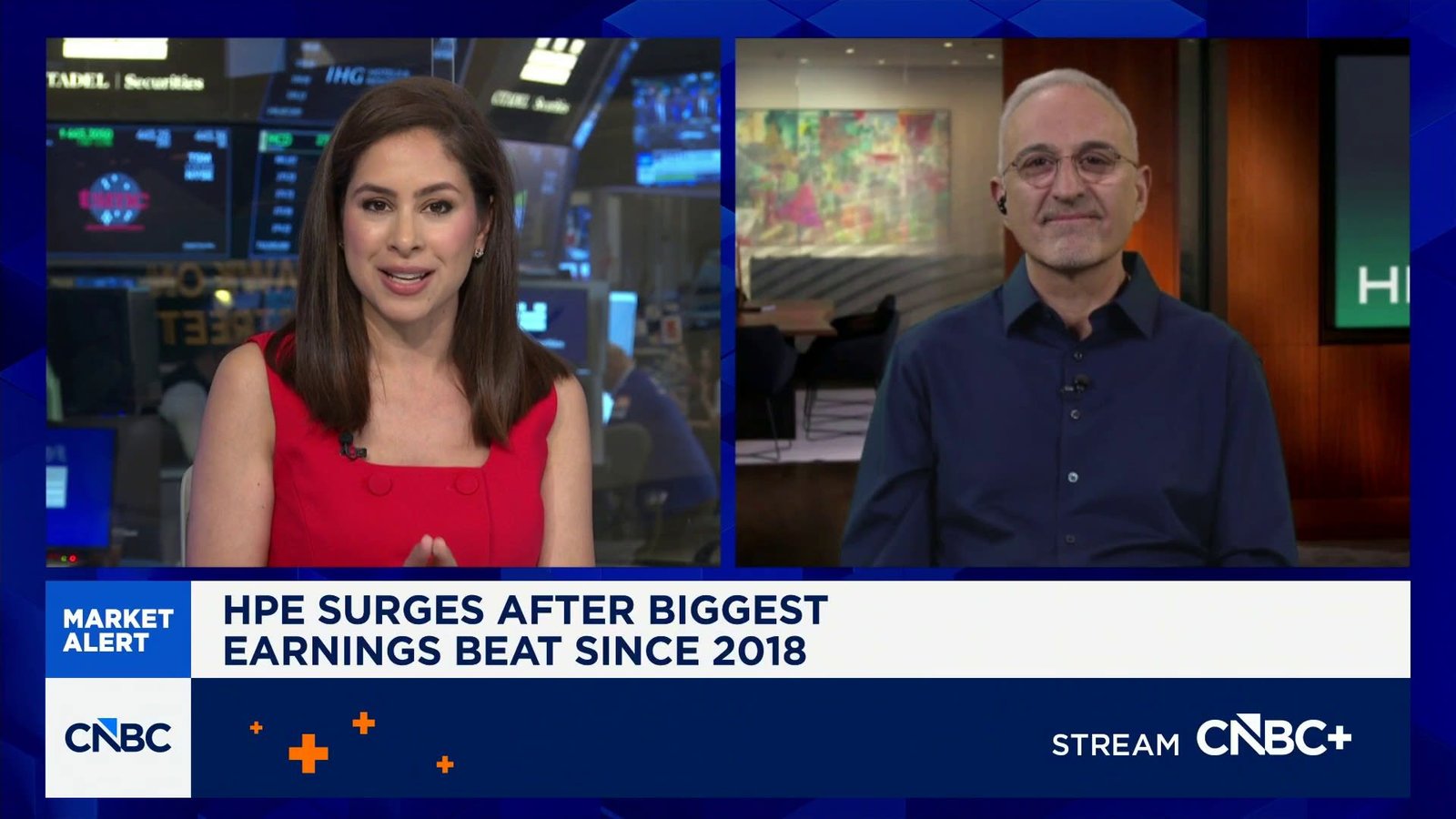 HPE CEO on biggest earnings beat since 2018: 'We have the best portfolio we've ever had'