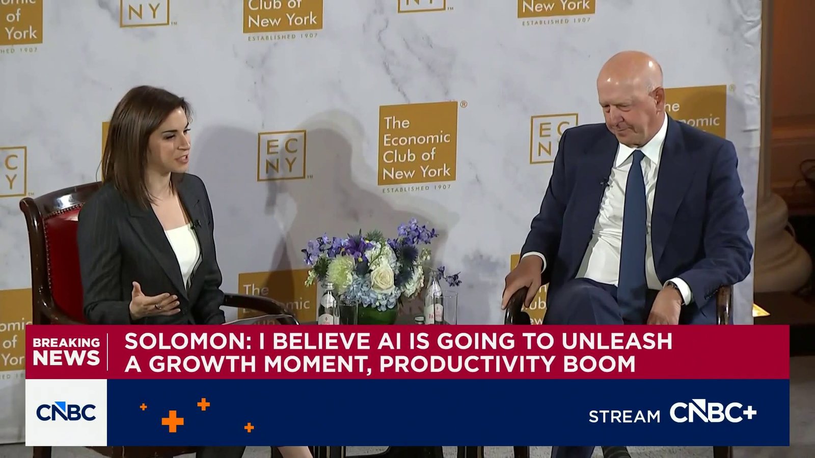 Goldman's David Solomon on AI environment: In a moment where there's more greed than there is fear