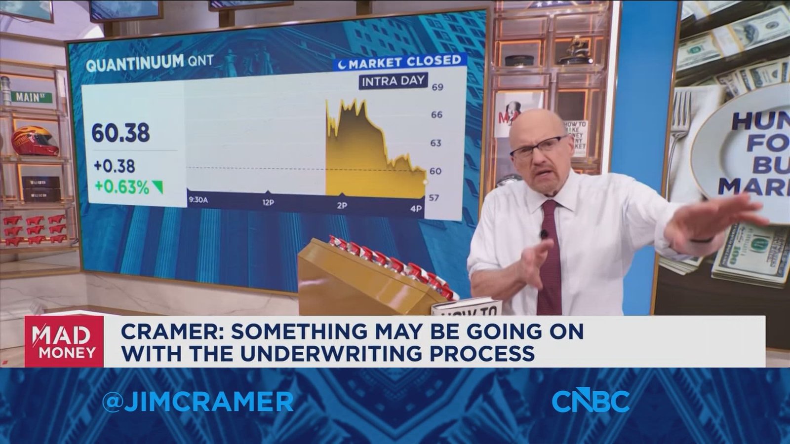 There was so much more demand for Quantinuum than anyone expected, says Jim Cramer