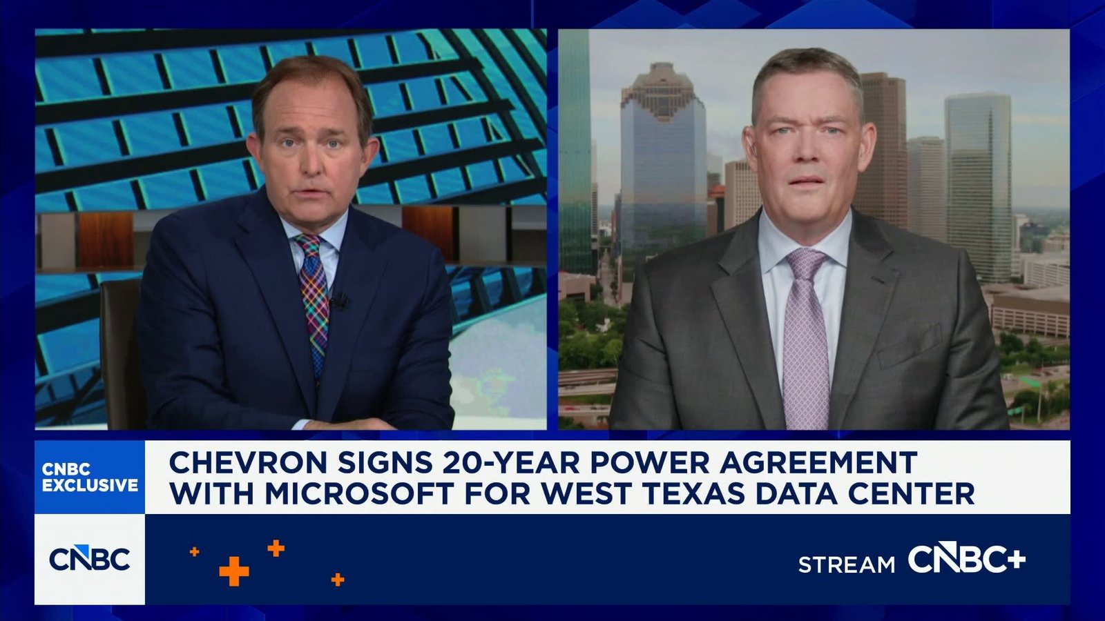 Chevron president on Microsoft data center deal: West Texas can meet power demand