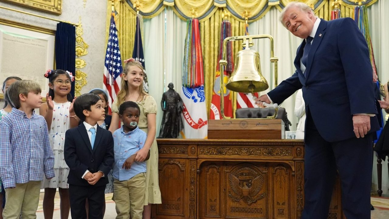 trump-accounts-launched-with-nyse,-nasdaq-bell-ringing-at-white-house