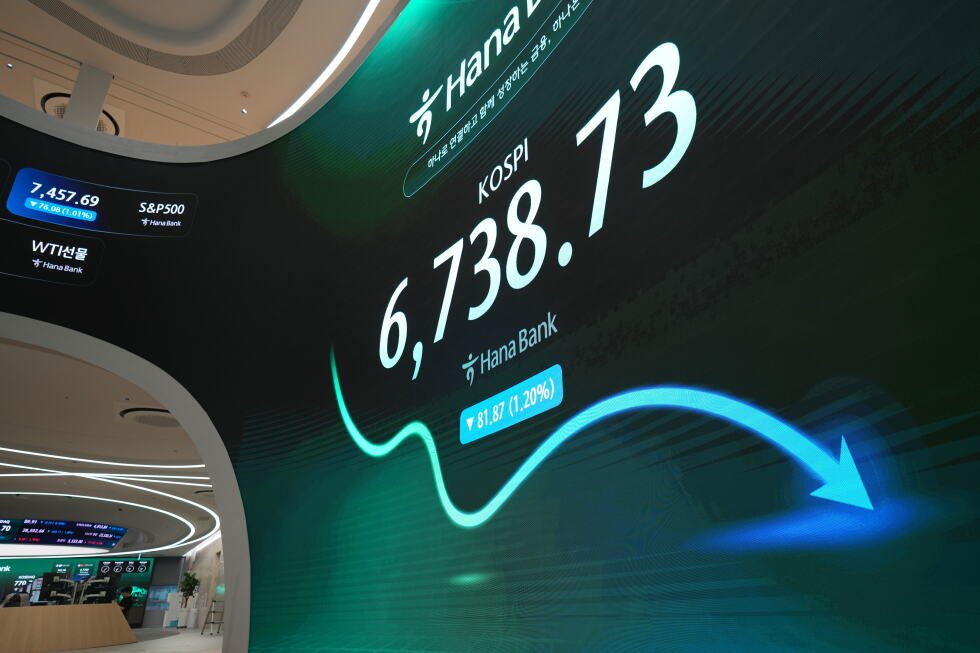 asian-shares-mostly-gain,-but-south-korea’s-kospi-drops-nearly-5%